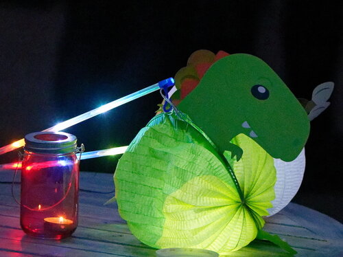 Laternenführung im Opel-Zoo